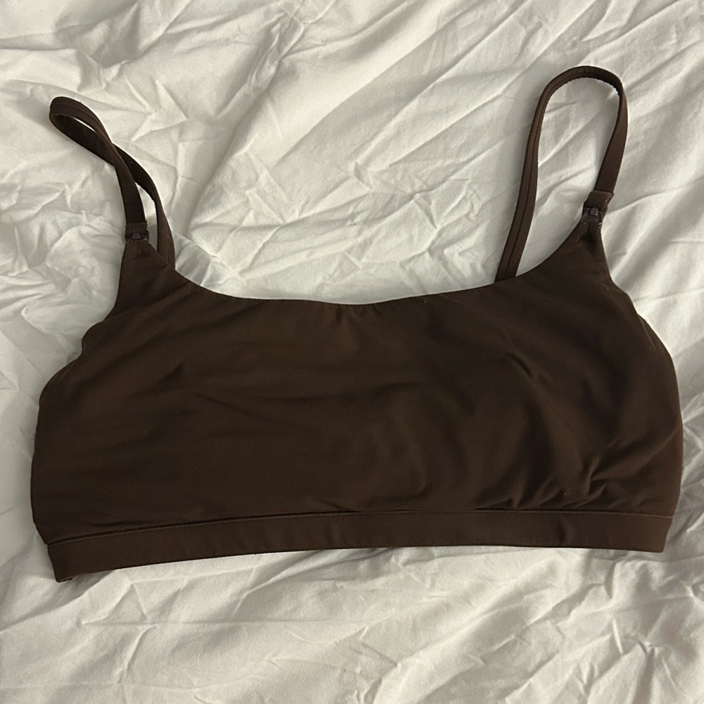 SKIMS Brown Maternity Bralette - Picture 6 of 7